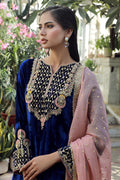 Sana Abbas | Velvet Formals | LOLITE - by - Libasekhas UK - Registered Vendor of : Sana Abbas - 100% Original Designer Dresss