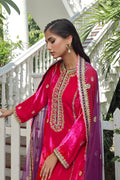 Sana Abbas | Velvet Formals | RUBY - by - Libasekhas UK - Registered Vendor of : Sana Abbas - 100% Original Designer Dresss