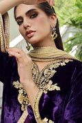 Sana Abbas | Velvet Formals | KANZITE - by - Libasekhas UK - Registered Vendor of : Sana Abbas - 100% Original Designer Dresss