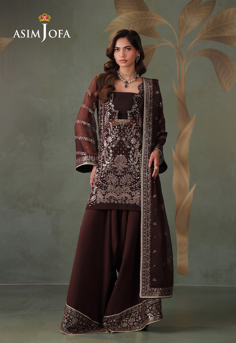 Asim Jofa | Zari Festive Collection | AJULD-12 - by Libasekhas UK - Registered Vendor of : Asim Jofa - 100% Original Designer Dress