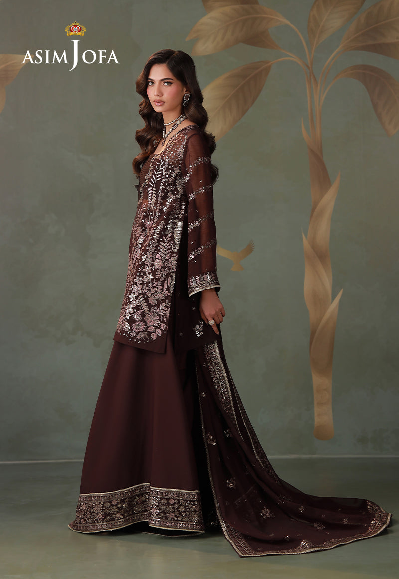 Asim Jofa | Zari Festive Collection | AJULD-12 - by Libasekhas UK - Registered Vendor of : Asim Jofa - 100% Original Designer Dress