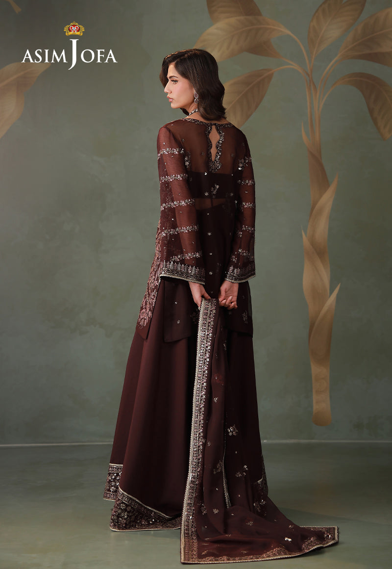 Asim Jofa | Zari Festive Collection | AJULD-12 - by Libasekhas UK - Registered Vendor of : Asim Jofa - 100% Original Designer Dress