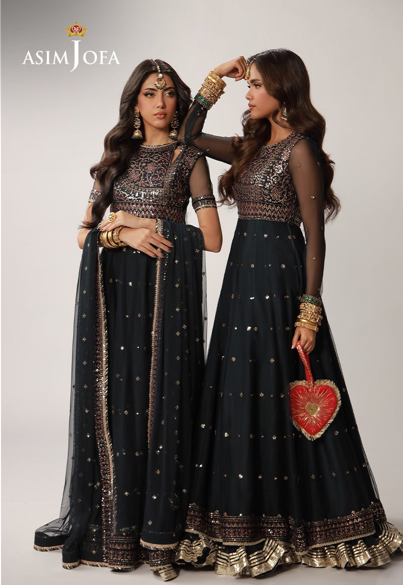 Asim Jofa | Layaan Festive Collection | AJULO-02 - by Libasekhas UK - Registered Vendor of : Asim Jofa - 100% Original Designer Dress