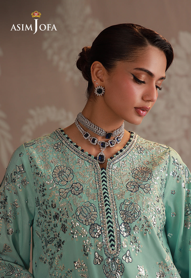 Asim Jofa | Zari Festive Collection | AJULD-09 - by Libasekhas UK - Registered Vendor of : Asim Jofa - 100% Original Designer Dress