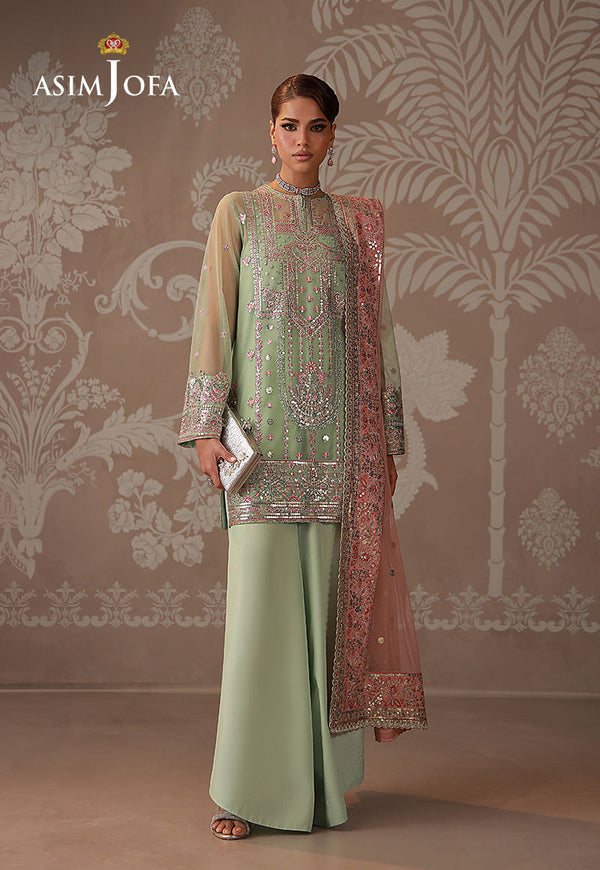 Asim Jofa | Zari Festive Collection | AJULD-10 - by Libasekhas UK - Registered Vendor of : Asim Jofa - 100% Original Designer Dress