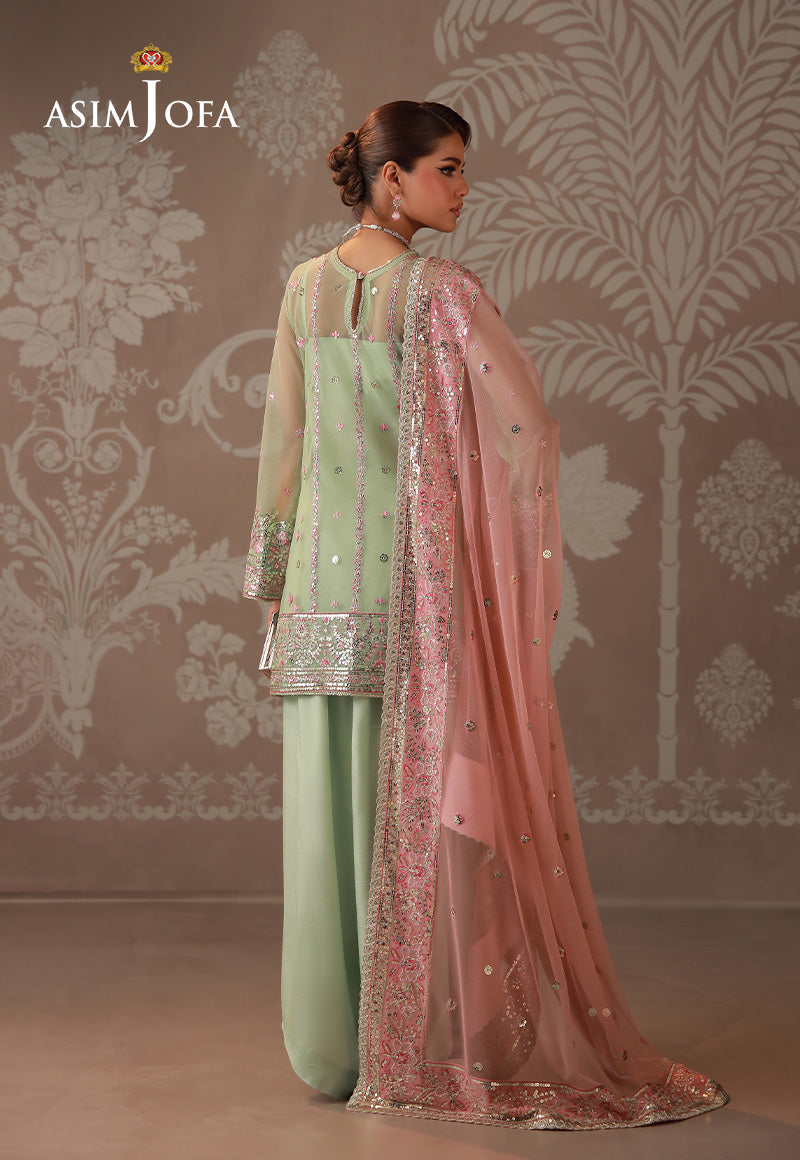 Asim Jofa | Zari Festive Collection | AJULD-10 - by Libasekhas UK - Registered Vendor of : Asim Jofa - 100% Original Designer Dress