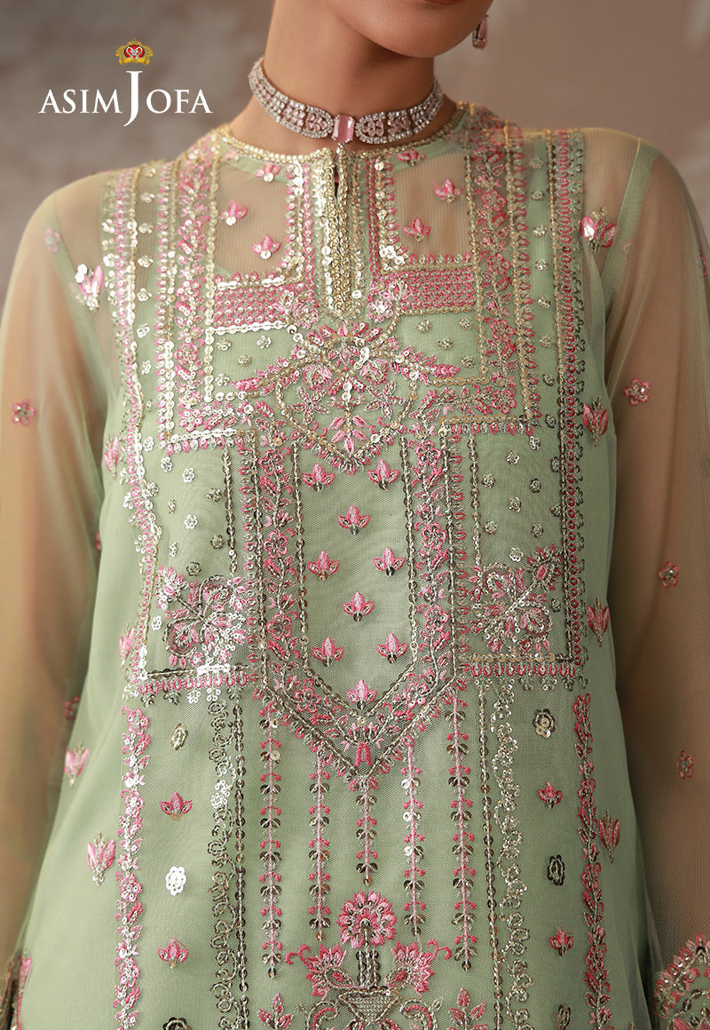 Asim Jofa | Zari Festive Collection | AJULD-10 - by Libasekhas UK - Registered Vendor of : Asim Jofa - 100% Original Designer Dress