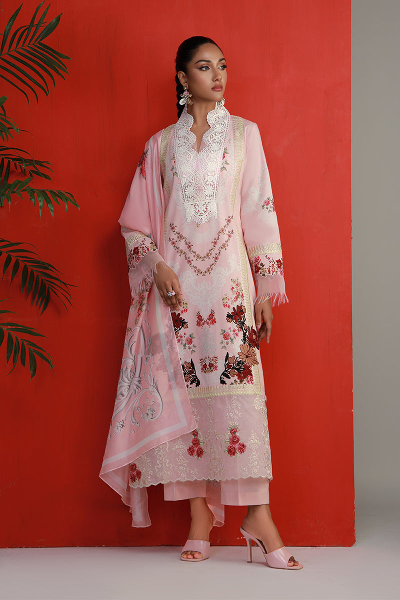 Shamaeel Ansari | Bagh e Bahar Lawn | Gulabo - by Libasekhas UK - Registered Vendor of : Shamaeel Ansari - 100% Original Designer Dress