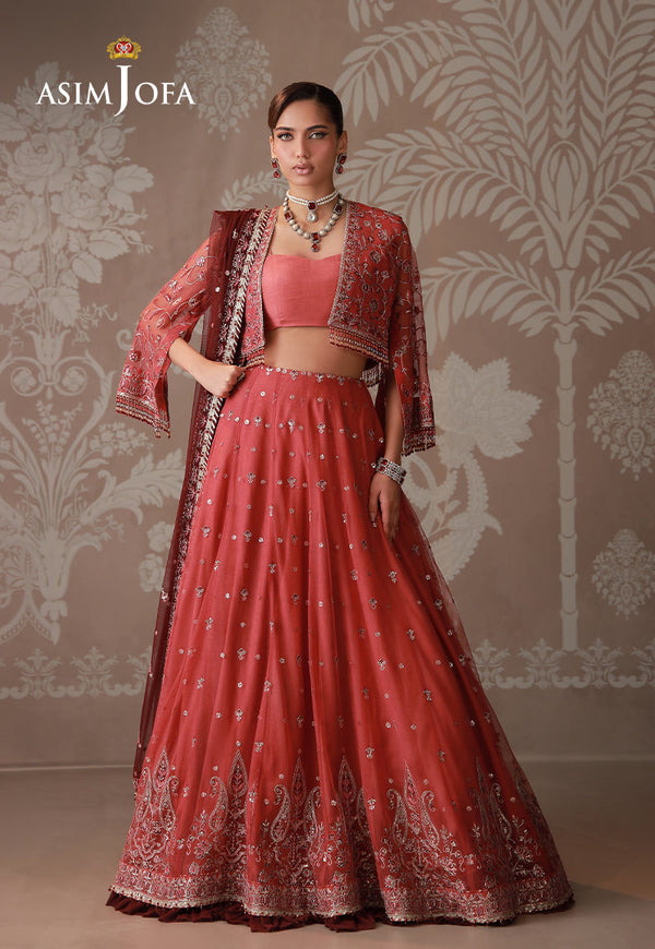 Asim Jofa | Zari Festive Collection | AJULD-04 - by Libasekhas UK - Registered Vendor of : Asim Jofa - 100% Original Designer Dress