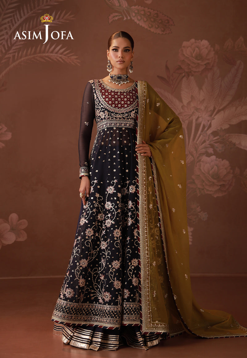 Asim Jofa | Zari Festive Collection | AJULD-01 - by Libasekhas UK - Registered Vendor of : Asim Jofa - 100% Original Designer Dress