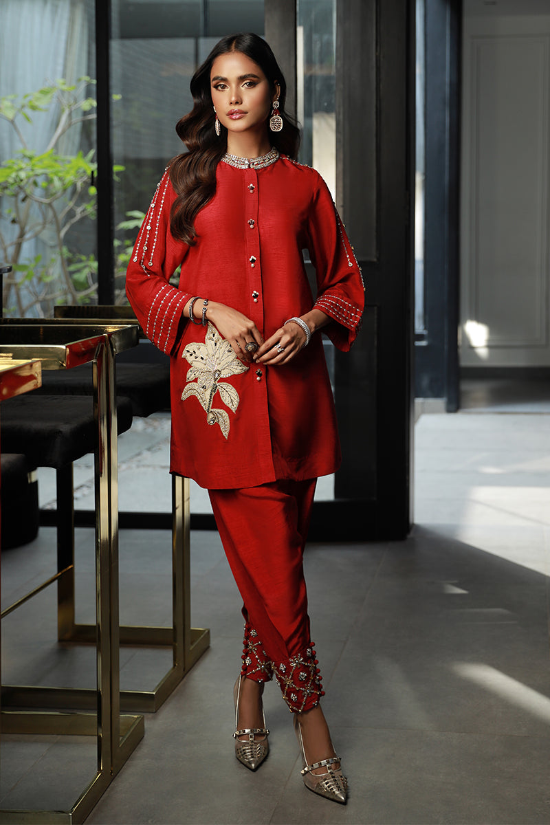 Wardha Saleem | Luxury Pret Traditional Wear | ZIAA (2PC) - by - Libasekhas UK - Registered Vendor of : Wardha Saleem - 100% Original Designer Dresss