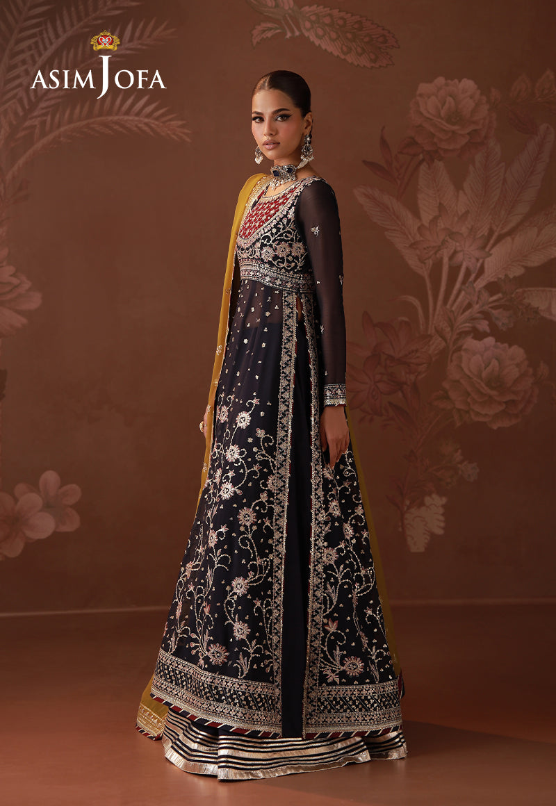 Asim Jofa | Zari Festive Collection | AJULD-01 - by Libasekhas UK - Registered Vendor of : Asim Jofa - 100% Original Designer Dress
