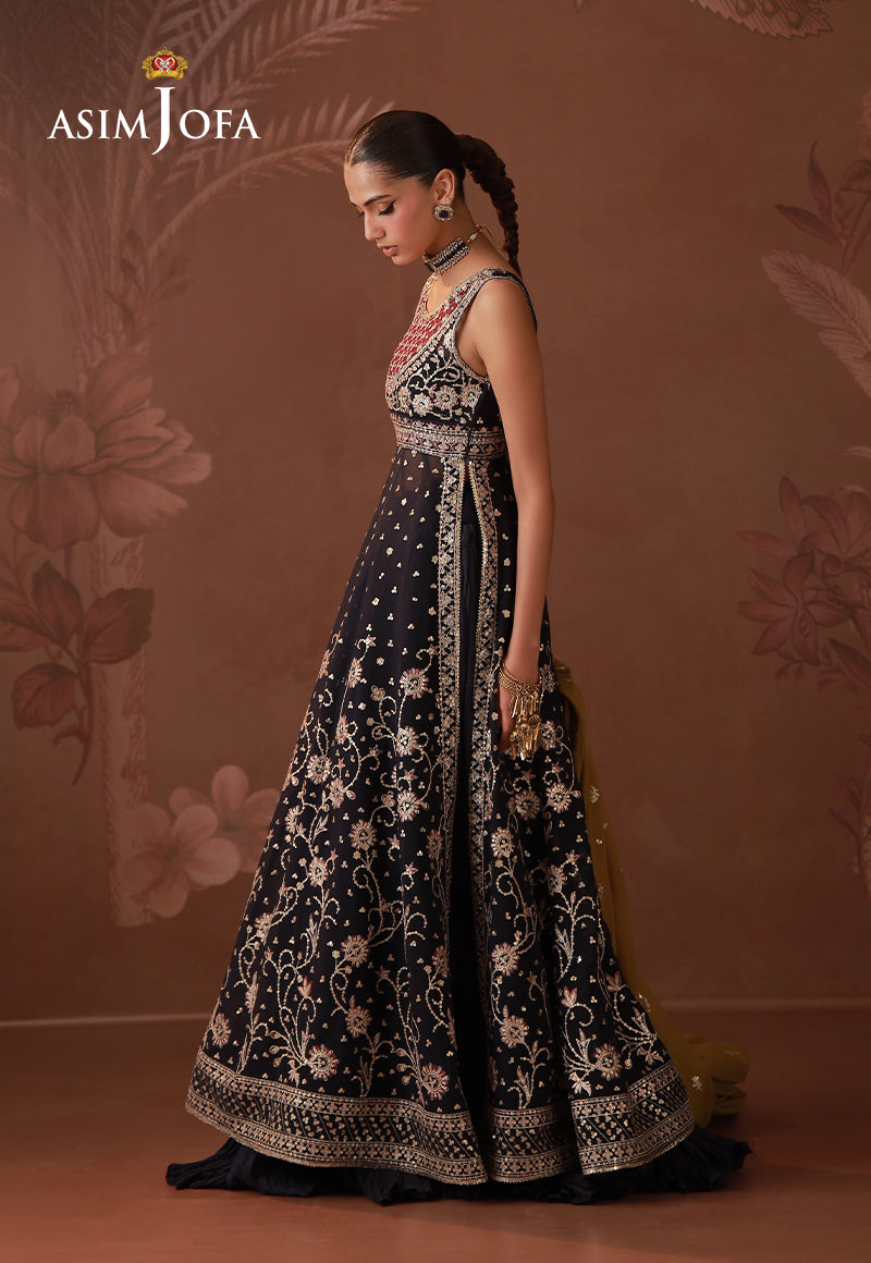 Asim Jofa | Zari Festive Collection | AJULD-01 - by Libasekhas UK - Registered Vendor of : Asim Jofa - 100% Original Designer Dress
