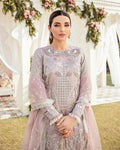 Gulaal | Wedding Formals | CLAIR EMBROIDERED NET 3-PIECE SUIT WS-05 - by - Libasekhas UK - Registered Vendor of : Gulaal - 100% Original Designer Dresss