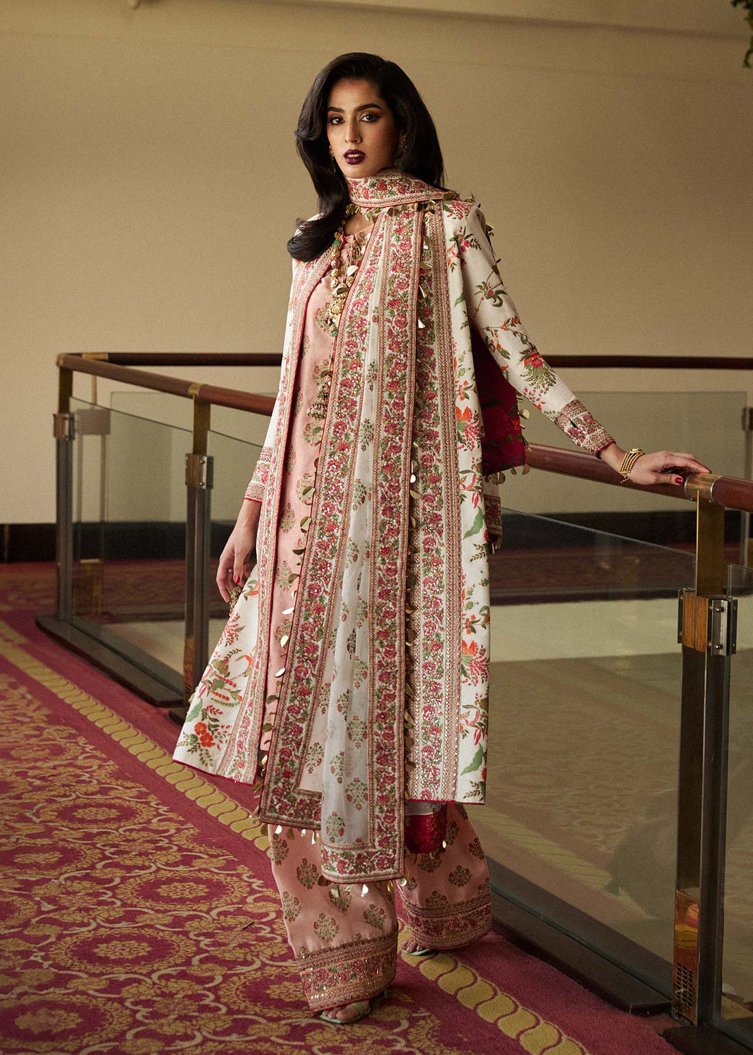 Hussain Rehar | Luxury Pret SS 24 | Aaji - by - Libasekhas UK - Registered Vendor of : Hussain Rehar - 100% Original Designer Dresss