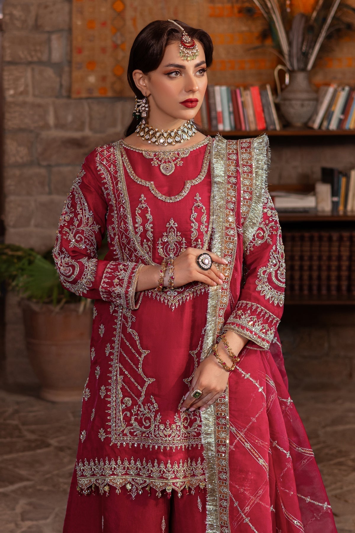 Naqshi | Samarkand Wedding Formals | Nehal - by - Libasekhas UK - Registered Vendor of : Naqshi - 100% Original Designer Dresss