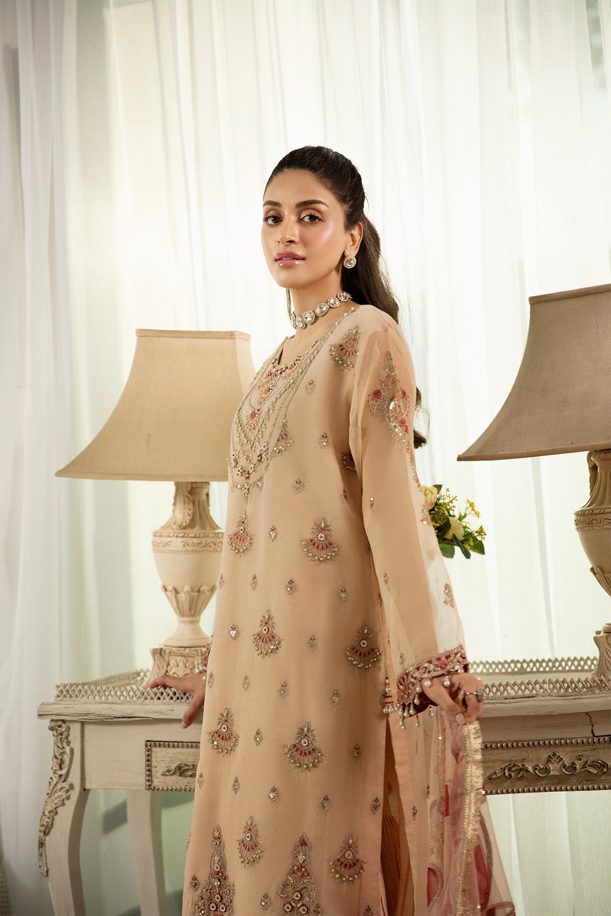 Raeesa Premium | Dehleez Formals | Dl 1037 - by Libasekhas UK - Registered Vendor of : Raeesa Premium - 100% Original Designer Dress