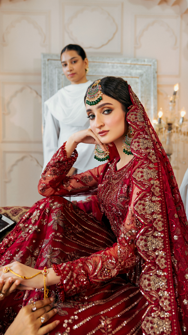 Zebtan | Zircon Wedding Formals | ANARKALI ZQ-09 - by - Libasekhas UK - Registered Vendor of : Zebtan - 100% Original Designer Dresss