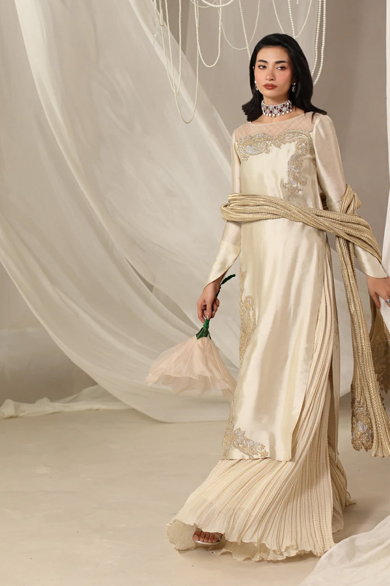 Musferah Saad | Into Twilight | Lyra - by Libasekhas UK - Registered Vendor of : Musferah Saad - 100% Original Designer Dress