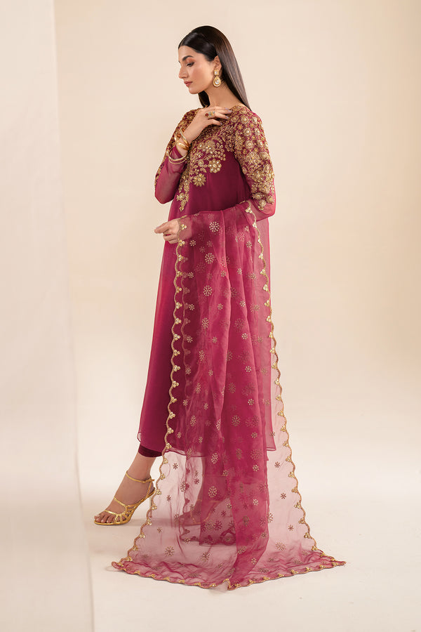 Baroque | Luxury Pret 24 | CHIFFON PR-916 - by - Libasekhas UK - Registered Vendor of : Baroque - 100% Original Designer Dresss
