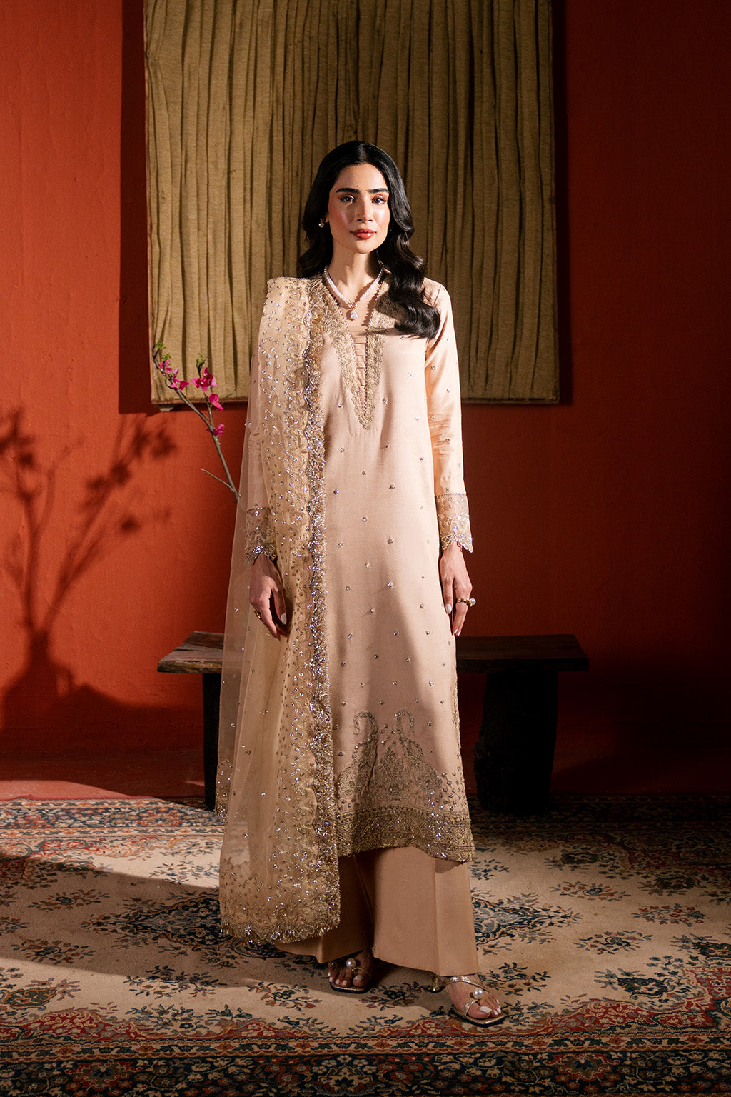 Neeshay | Raw Silk | RTW-RS-06 - by Libasekhas UK - Registered Vendor of : Neeshay - 100% Original Designer Dress