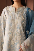 Baroque | Formals Collection | EMBROIDERED COTTON NET UF-4485 - by Libasekhas UK - Registered Vendor of : Baroque - 100% Original Designer Dress