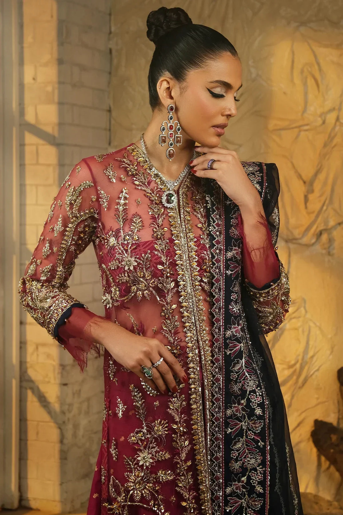 Mina Kashif | Kahani Luxury Formals 23 | Janiya - by - Libasekhas UK - Registered Vendor of : Mina Kashif - 100% Original Designer Dresss