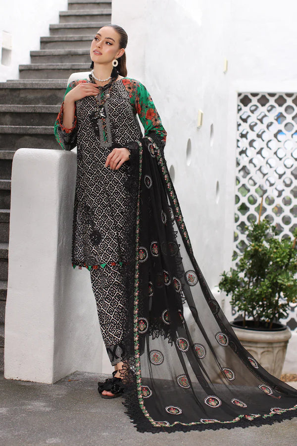 Charizma | Print Melody | PM4-09 - by - Libasekhas UK - Registered Vendor of : Charizma - 100% Original Designer Dresss
