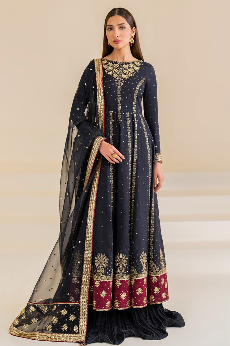 Jazmin | Formals Collection | Raw Silk UR-7019 - by - Libasekhas UK - Registered Vendor of : Jazmin - 100% Original Designer Dresss