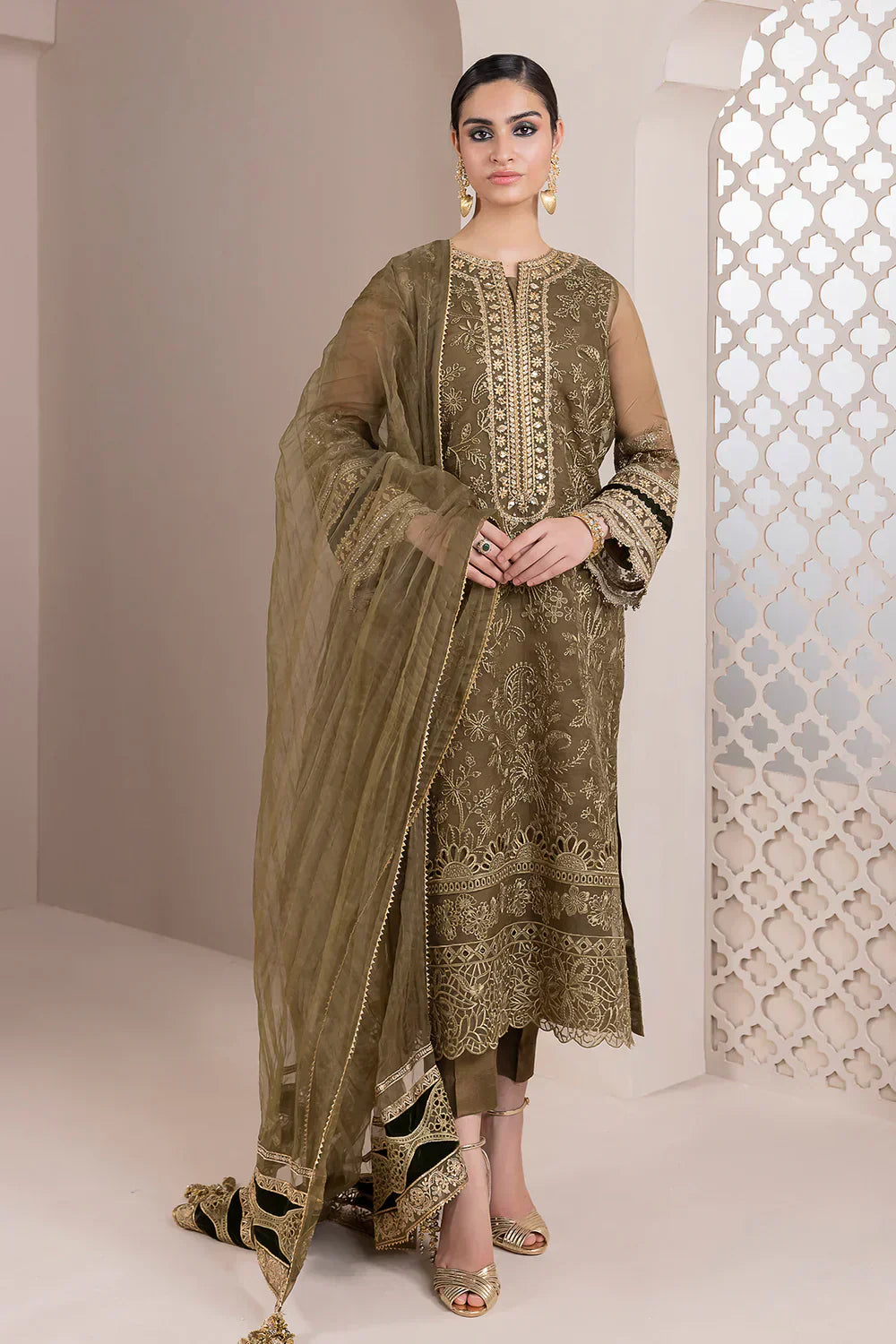 Baroque | Formals Collection | UF-414 - by - Libasekhas UK - Registered Vendor of : Baroque - 100% Original Designer Dresss
