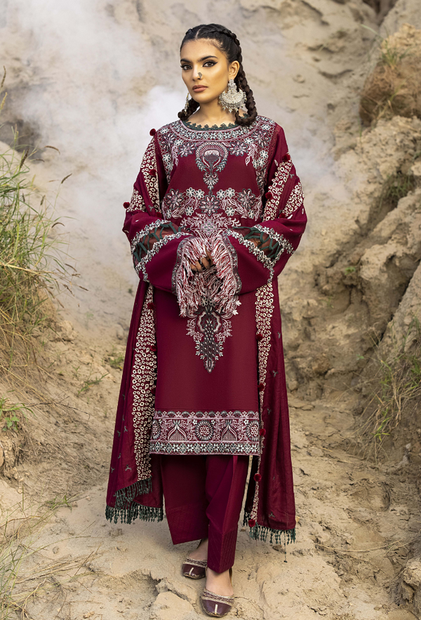 Humdum I Sierra Wool I Sierra-D05 - by Libasekhas UK - Registered Vendor of : humdum - 100% Original Designer Dress