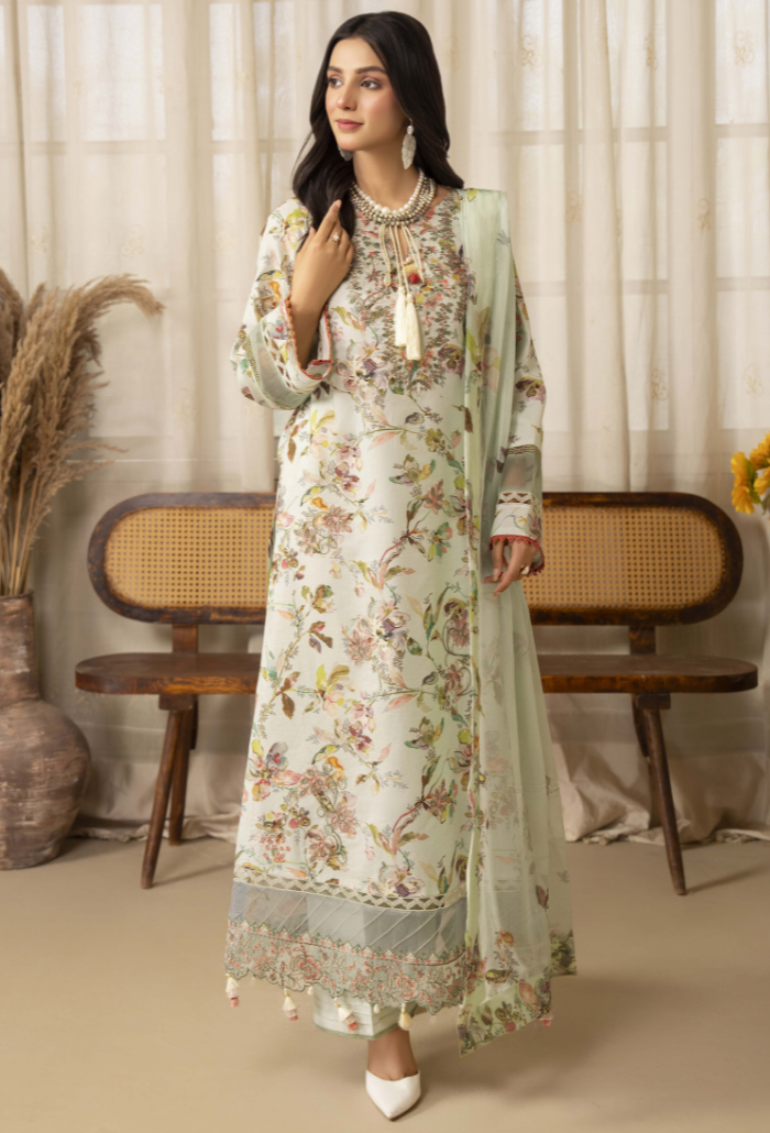 Humdum | Senora Lawn 25 | Senora - D09 - by - Libasekhas UK - Registered Vendor of : Humdum - 100% Original Designer Dresss