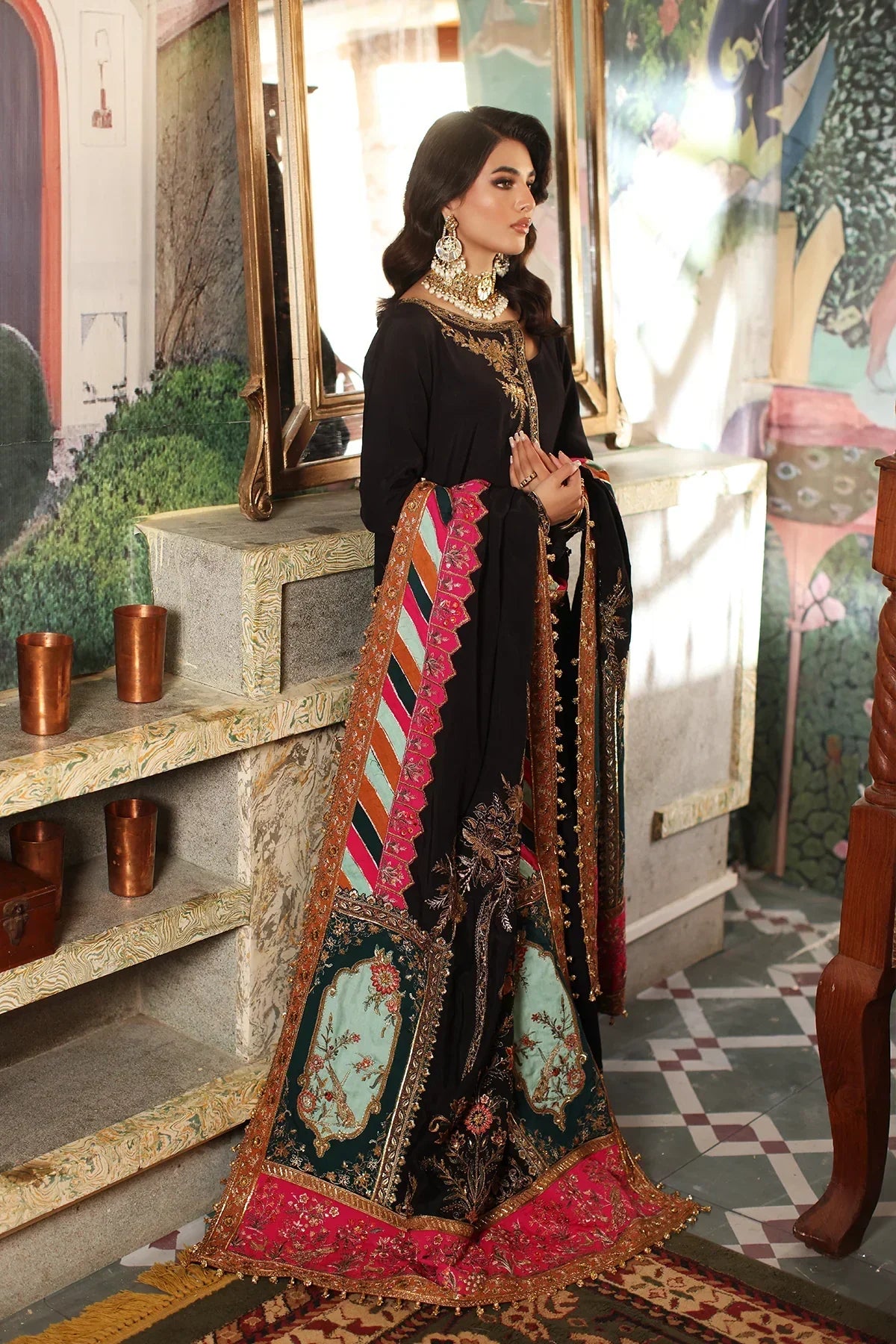 Mina Kashif | Meeral Formals 23 | MKF23-18 - by - Libasekhas UK - Registered Vendor of : Mina Kashif - 100% Original Designer Dresss
