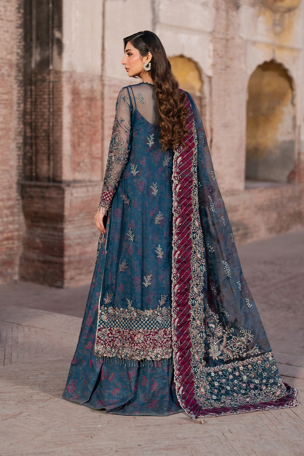 Iznik | Luxury Chiffon | ILC-03 - by - Libasekhas UK - Registered Vendor of : Iznik - 100% Original Designer Dresss