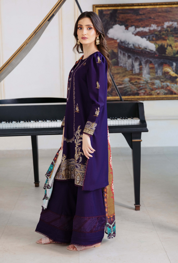 Humdum | Serene 26 | D09 - by Libasekhas UK - Registered Vendor of : Humdum - 100% Original Designer Dress