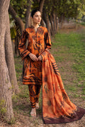 Alizeh | Sheen Lawn Prints 24 | MARIGOLD - by - Libasekhas UK - Registered Vendor of : Alizeh - 100% Original Designer Dresss