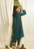 Zarqash | Tresor Luxury Lawn 24 | ZQT 0011 DINA - by - Libasekhas UK - Registered Vendor of : Zarqash - 100% Original Designer Dresss