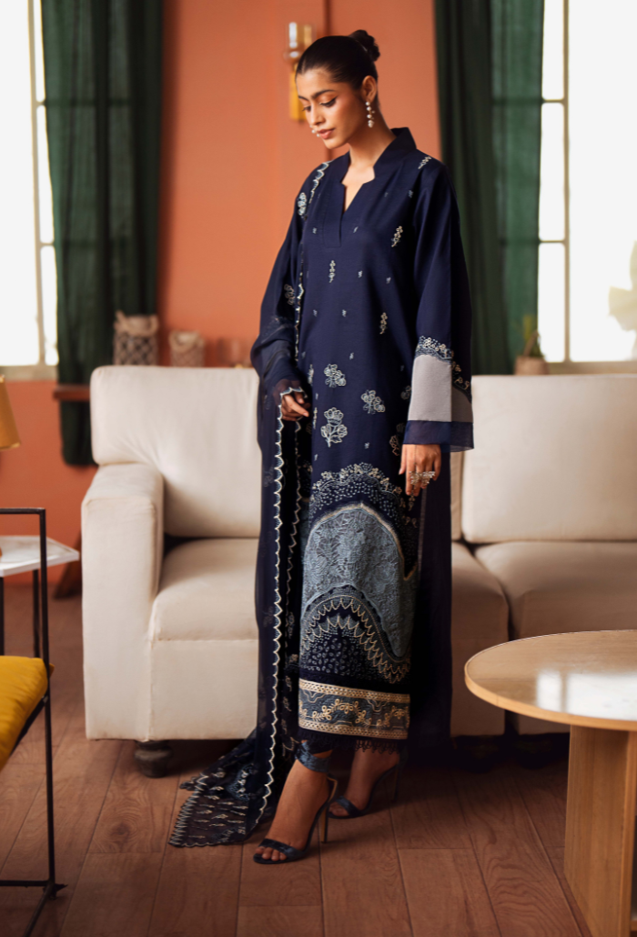 Humdum | Lala Rukh Lawn | Lalarukh - D08 - by - Libasekhas UK - Registered Vendor of : Humdum - 100% Original Designer Dresss