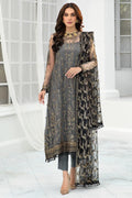 Zarif | DE LUXURY Formals | GRAPHITE - by - Libasekhas UK - Registered Vendor of : Zarif - 100% Original Designer Dresss