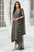 Zarif | DE LUXURY Formals | GRAPHITE - by - Libasekhas UK - Registered Vendor of : Zarif - 100% Original Designer Dresss