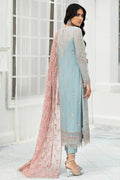 Zarif | DE LUXURY Formals | BLUE MIST - by - Libasekhas UK - Registered Vendor of : Zarif - 100% Original Designer Dresss