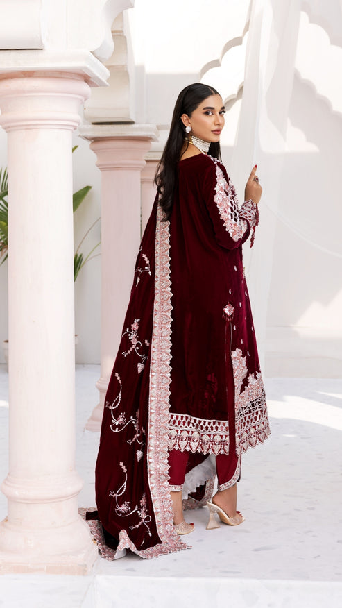 Zebtan | Andaz e Makhmal | ZAM-06 - by - Libasekhas UK - Registered Vendor of : Zebtan - 100% Original Designer Dresss