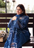 Sardinia | Embroidered Lawn Edit 26 | Terrace Blue - by Libasekhas UK - Registered Vendor of : Sardinia - 100% Original Designer Dress