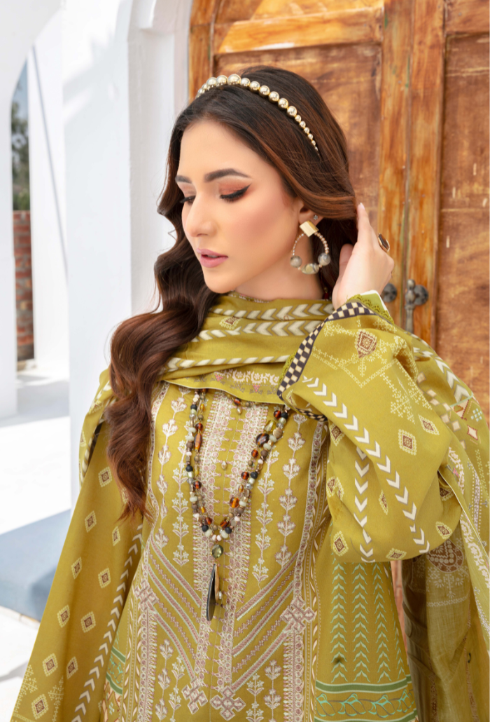 Humdum | Saira Bano Lawn 24 | D04 - by - Libasekhas UK - Registered Vendor of : HumDum - 100% Original Designer Dresss