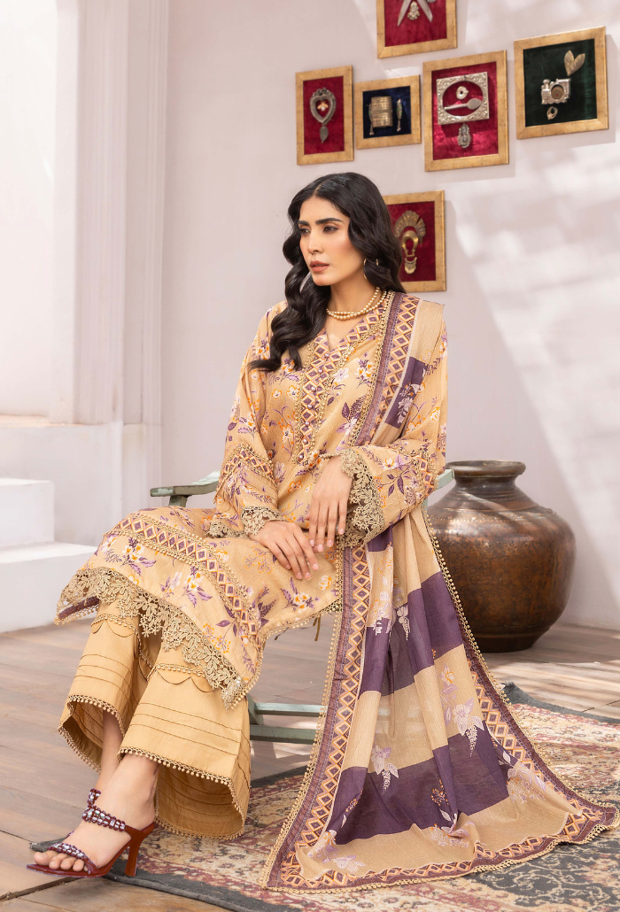 Humdum | Rang e Noor SS 24 | D12 - by - Libasekhas UK - Registered Vendor of : HumDum - 100% Original Designer Dresss
