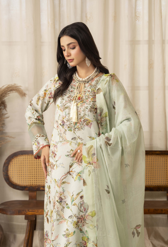 Humdum | Senora Lawn 25 | Senora - D09 - by - Libasekhas UK - Registered Vendor of : Humdum - 100% Original Designer Dresss