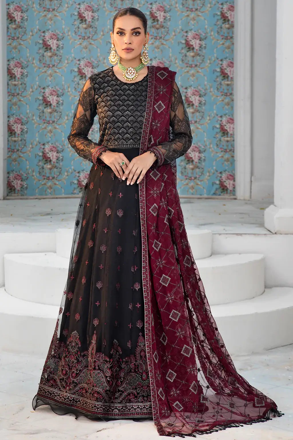 Zarif | DE LUXURY Formals | SALENA - by - Libasekhas UK - Registered Vendor of : Zarif - 100% Original Designer Dresss