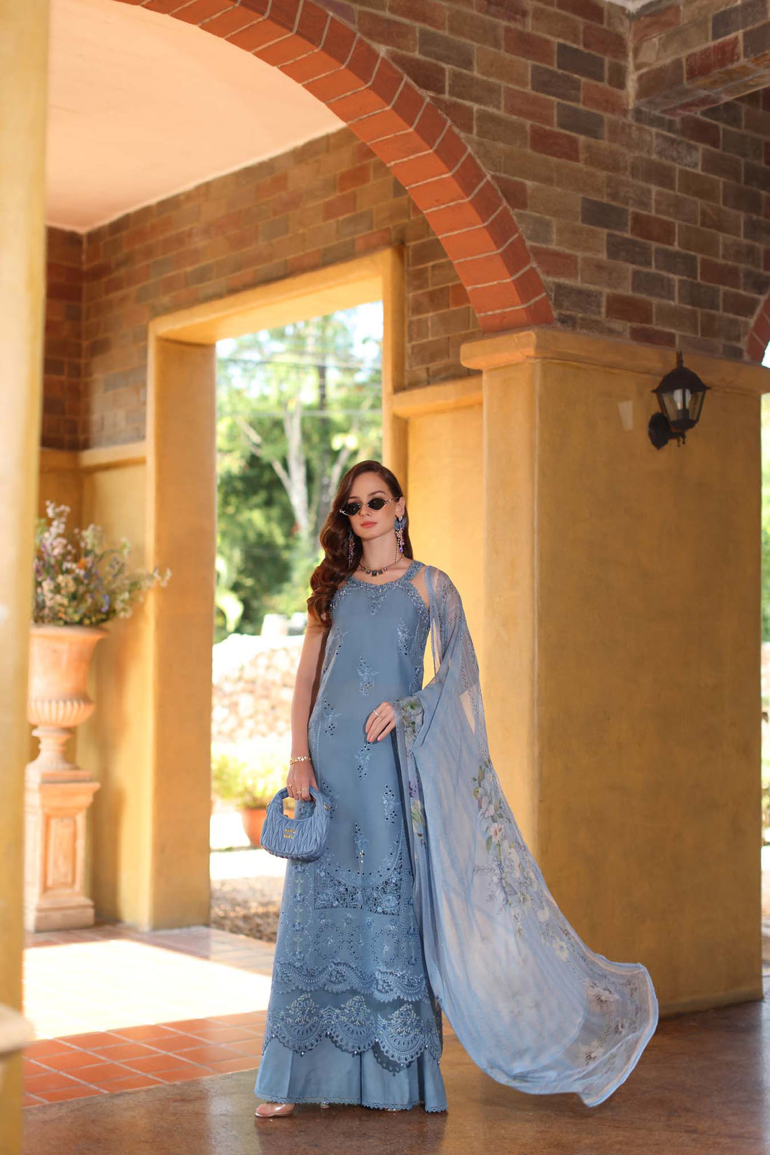 Saadia Asad | Luxury Eid Schiffli Laserkari 26 | D3 - A - Mirelle - by Libasekhas UK - Registered Vendor of : Saadia Asad - 100% Original Designer Dress