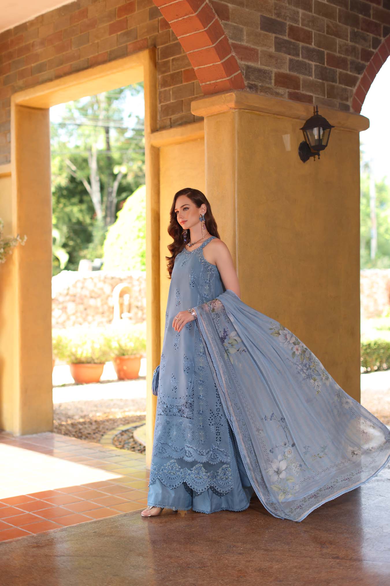 Saadia Asad | Luxury Eid Schiffli Laserkari 26 | D3 - A - Mirelle - by Libasekhas UK - Registered Vendor of : Saadia Asad - 100% Original Designer Dress