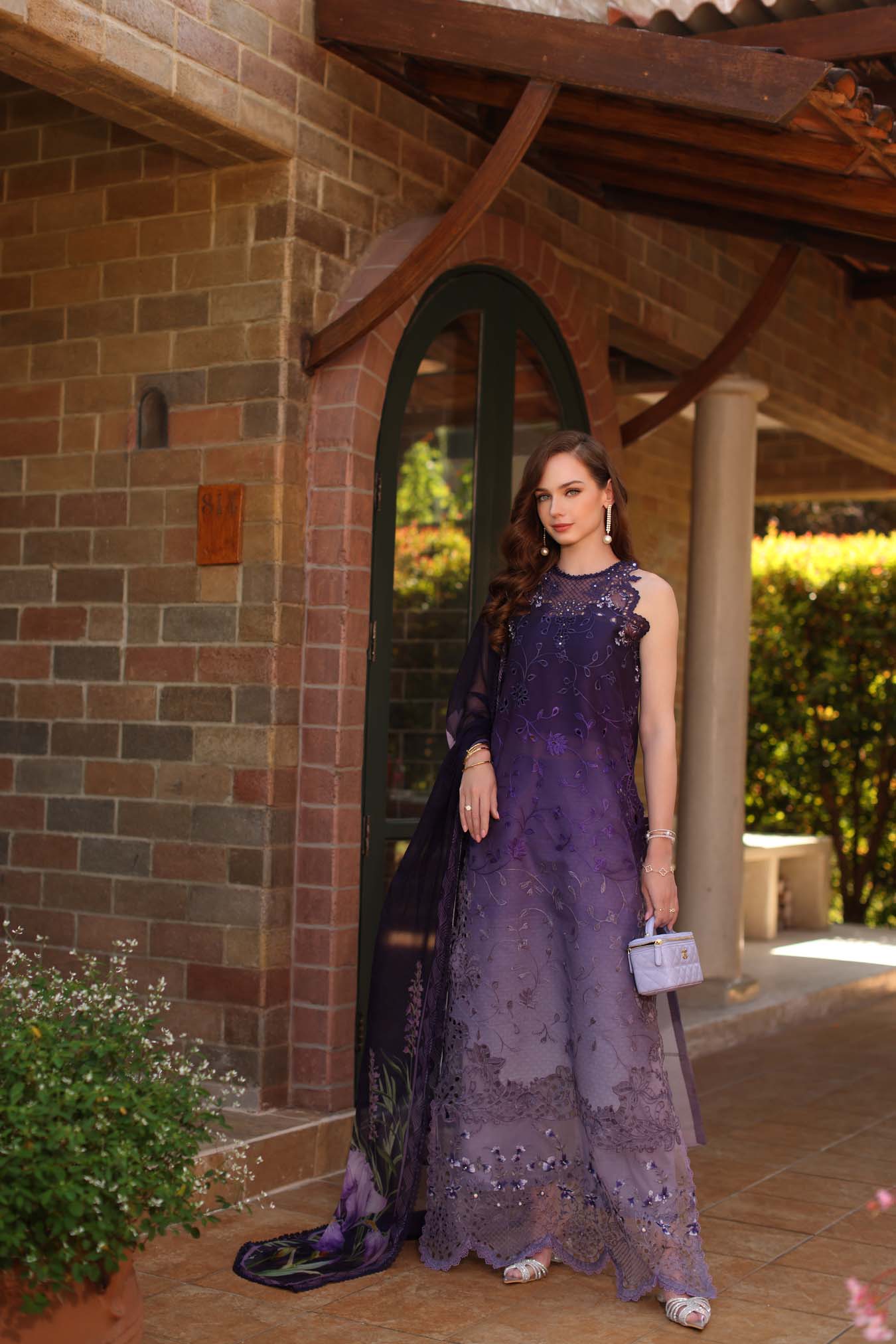 Saadia Asad | Luxury Eid Schiffli Laserkari 26 | D4 - A - Seraphine - by Libasekhas UK - Registered Vendor of : Saadia Asad - 100% Original Designer Dress
